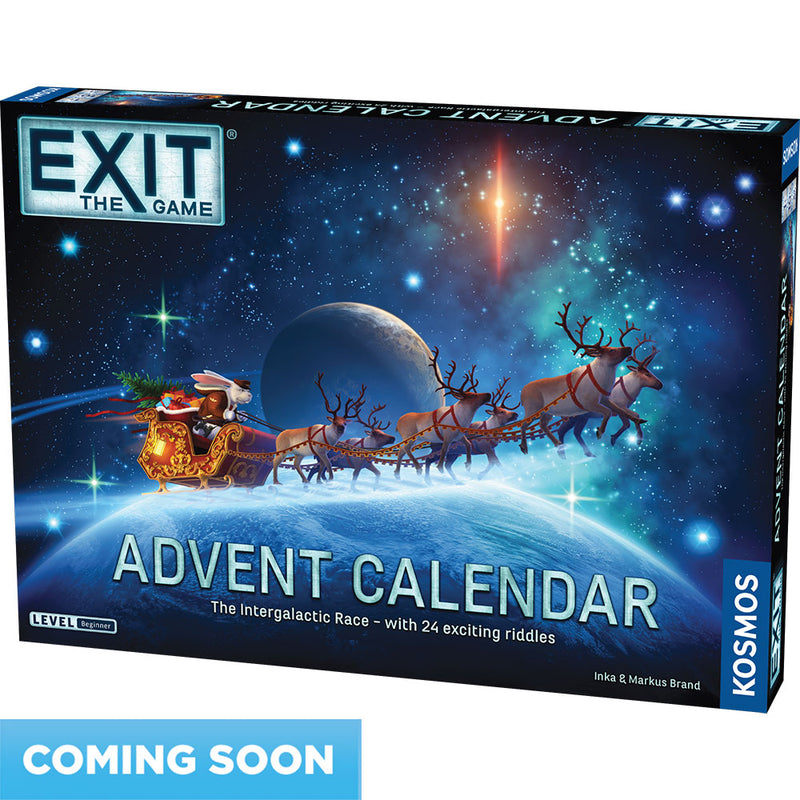 EXIT: The Game - Advent Calendar - The Intergalactic Race - COMING FALL 2025 Games Thames & Kosmos