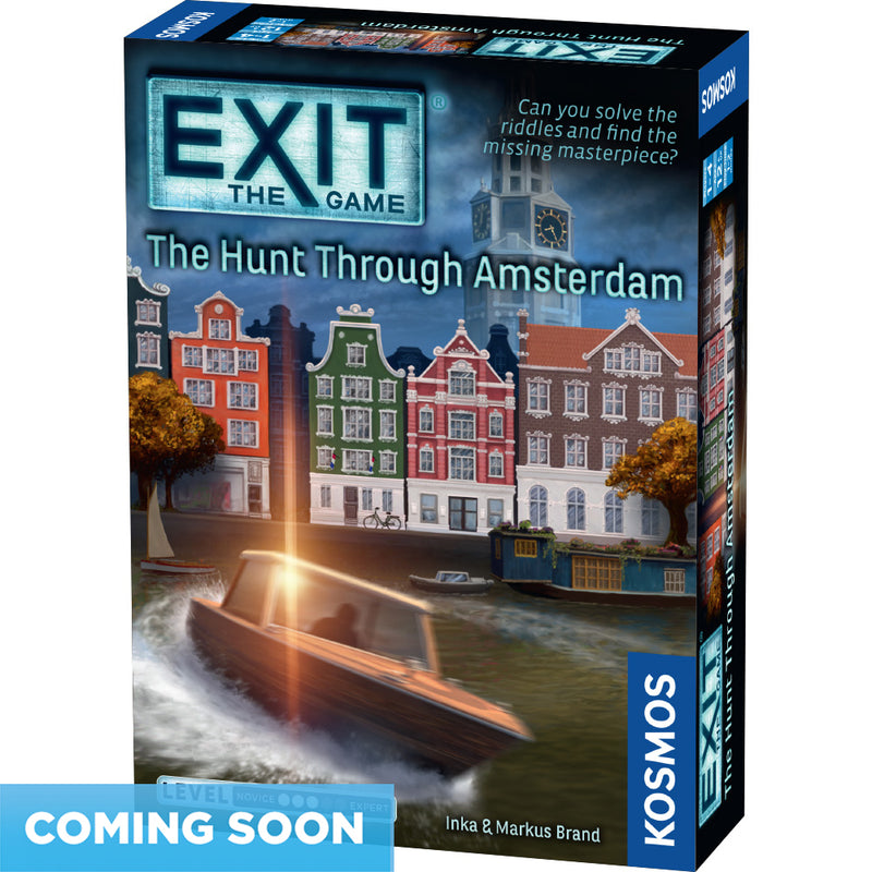 EXIT: The Game - The Hunt Through Amsterdam - COMING SUMMER 2024 Games Thames & Kosmos   