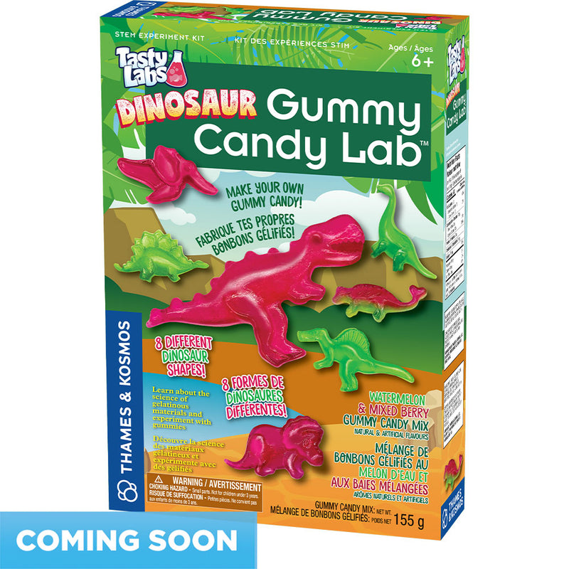 Dinosaur Gummy Candy Lab - 2L (EN/FR) - COMING SPRING 2025 STEM Thames & Kosmos