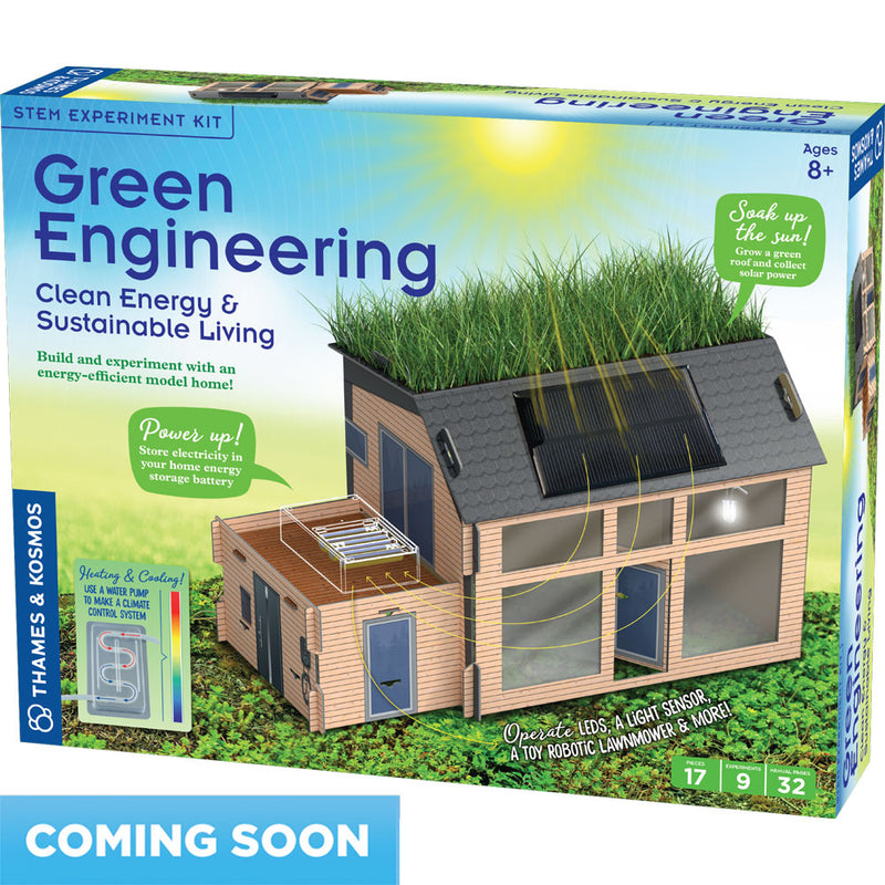 Green Engineering: Clean Energy & Sustainable Living - COMING FALL 2025 STEM Thames & Kosmos