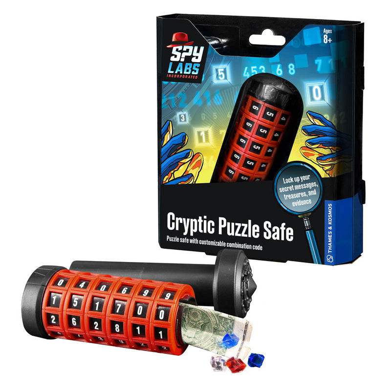 Spy Labs: Cryptic Puzzle Safe Detective Toys Thames & Kosmos   