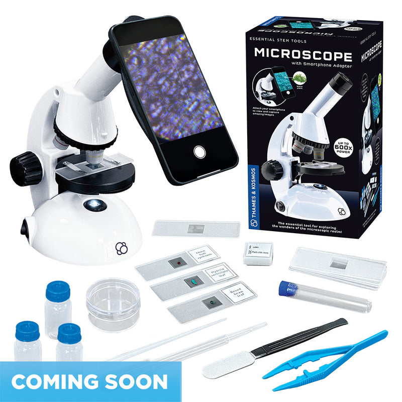 The Thames & Kosmos Microscope (with Smartphone Adapter) - COMING SUMMER 2024 STEM Thames & Kosmos   