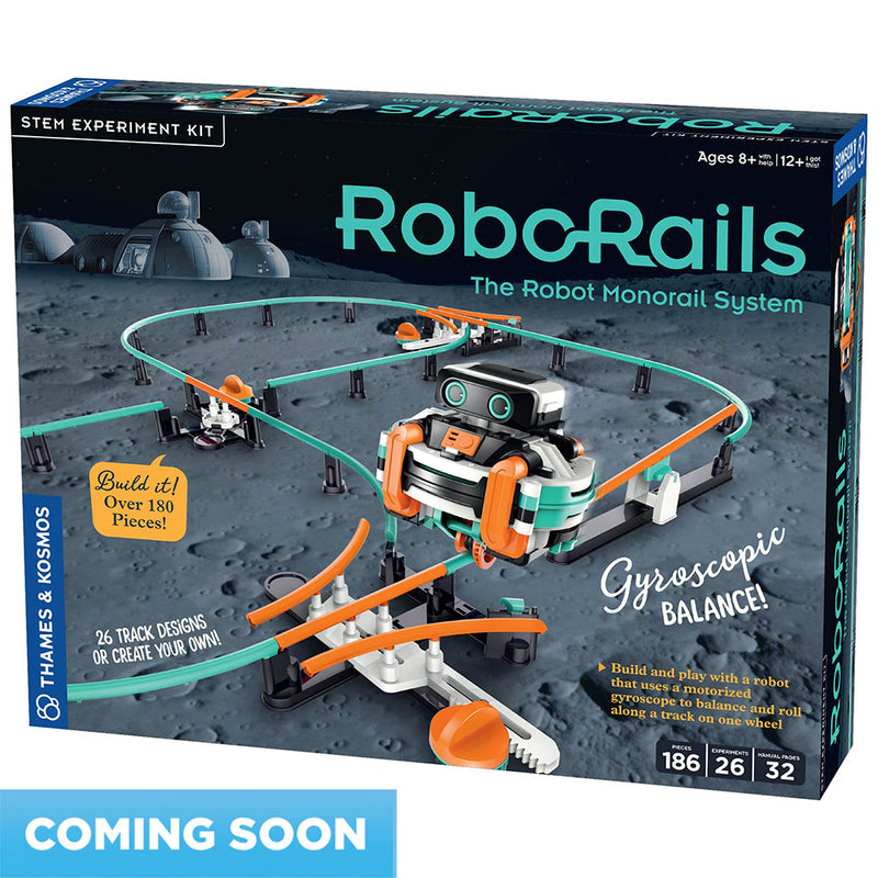 RoboRails: The Robot Monorail System - COMING SPRING 2024 STEM Thames & Kosmos   