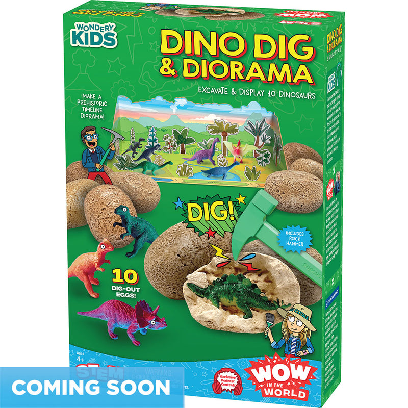 Wow in the World: Dino Dig & Diorama - COMING IN 2024 STEM Thames & Kosmos   