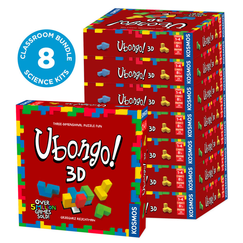 Ubongo 3D - Classroom Bundle 8-Pack Games Thames & Kosmos   