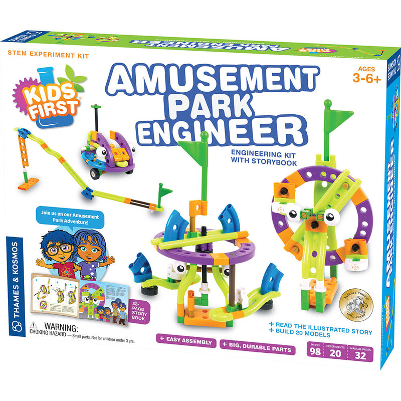 Kids First Amusement Park Engineer - Box Version STEM Thames & Kosmos   