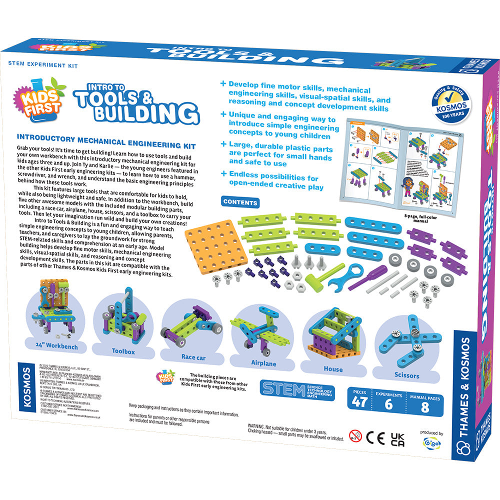 Kids First Intro to Tools & Building STEM Thames & Kosmos   