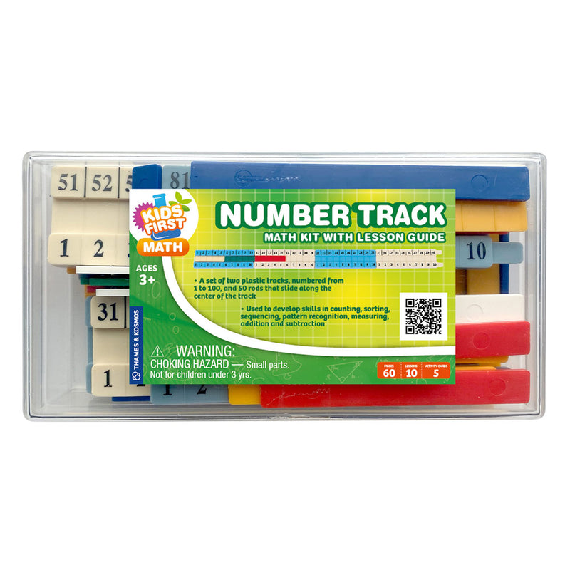 Kids First Math: Number Track Math Kit with Lesson Guide STEM Thames & Kosmos   