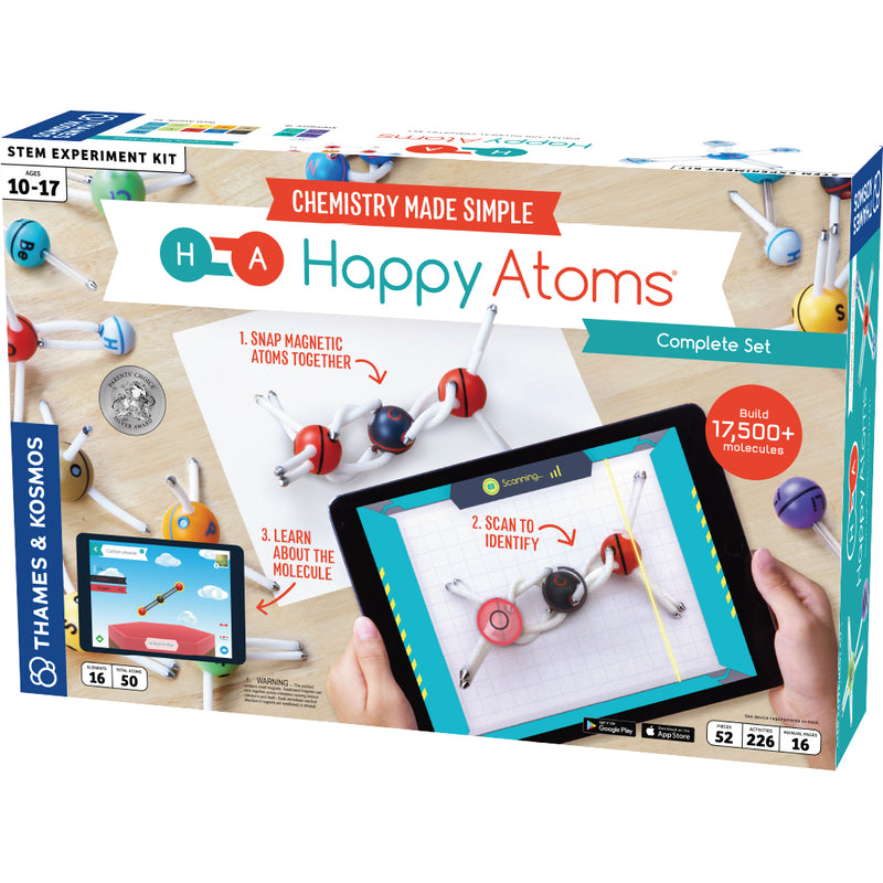 Happy Atoms Complete Set (50 Atoms) STEM Thames & Kosmos   