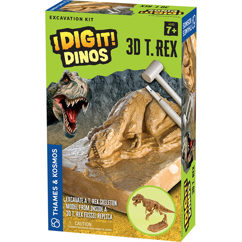 I Dig It! Dinos - 3D T. Rex Excavation Kit STEM Thames & Kosmos   