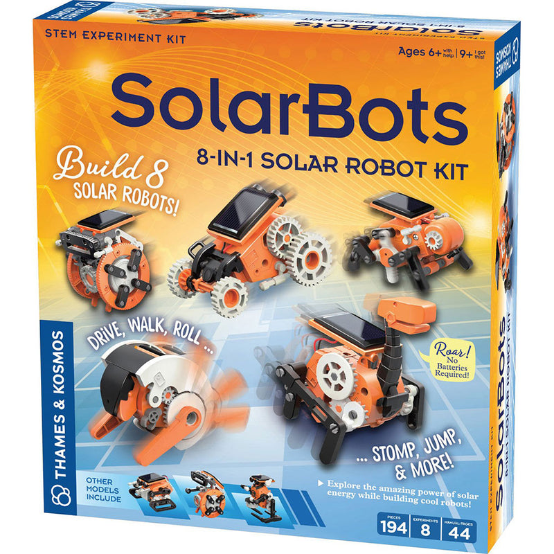 SolarBots: 8-in-1 Solar Robot Kit STEM Thames & Kosmos   