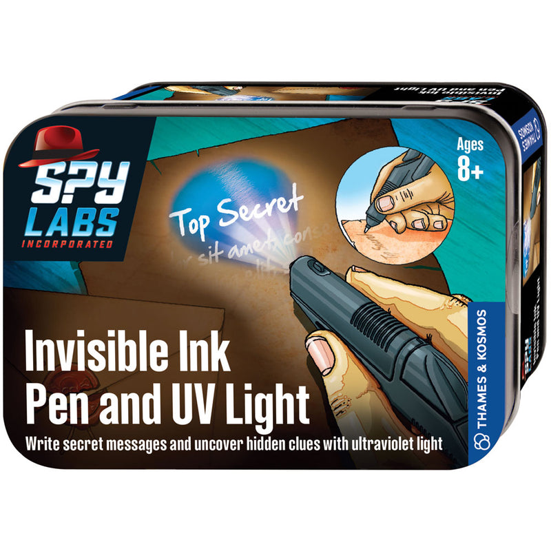 Spy Labs: Invisible Ink Pen and UV Light  Thames & Kosmos   